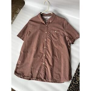 Jeremiah short sleeve button up casual Shirt Mens size XXL